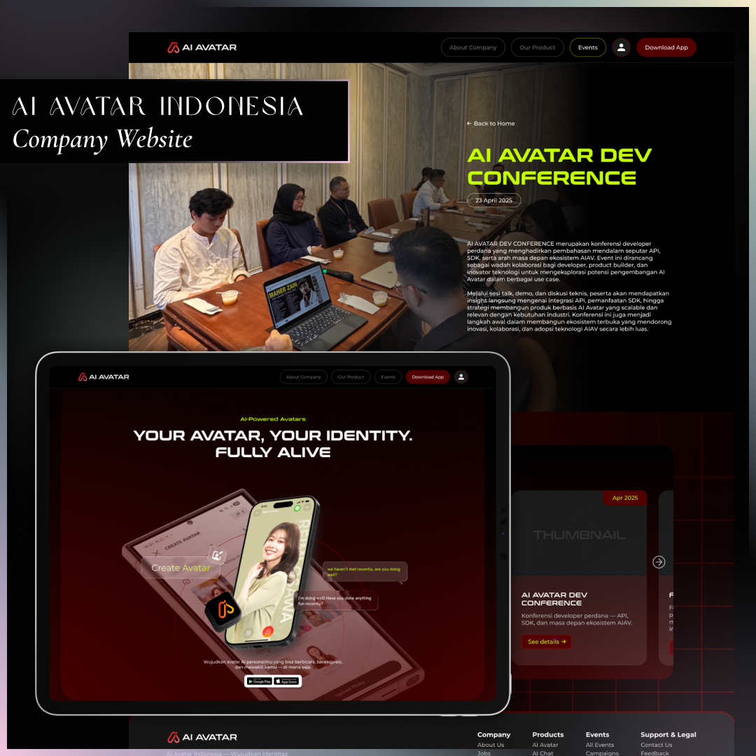 AI AVATAR INDONESIA - Company Website