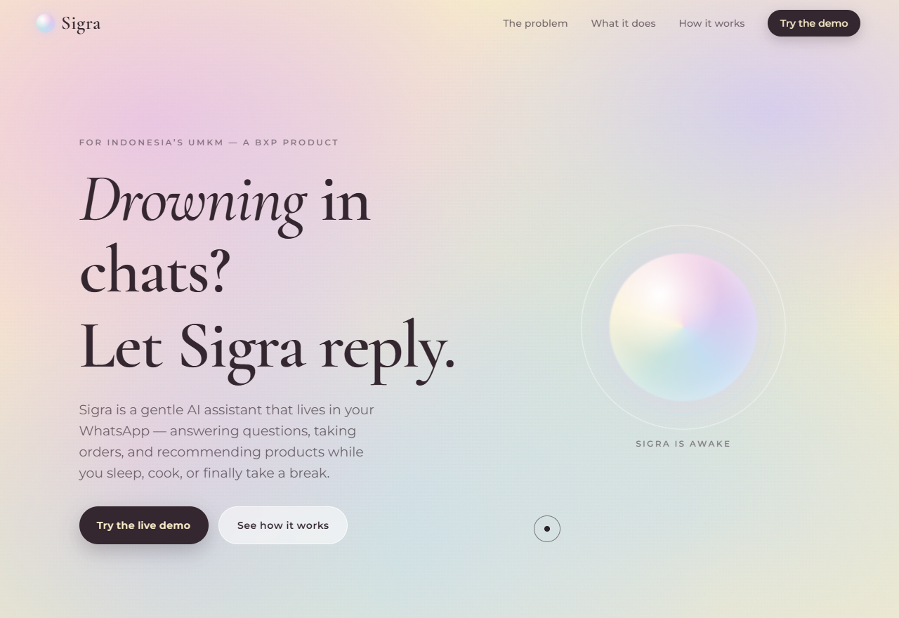 Sigra Website